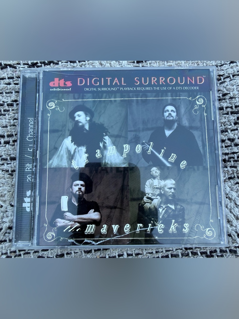 The Mavericks Trampoline DTS Digital Surround 5.1 CD 1998 MCA Nashville DTS 1015